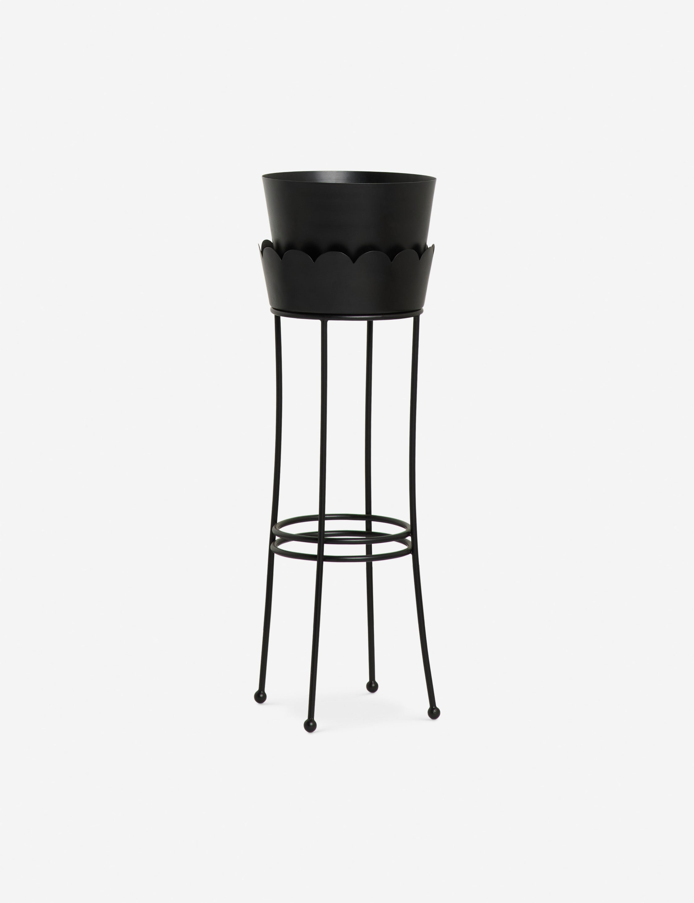 large planter with stand indoor Onyx Planter