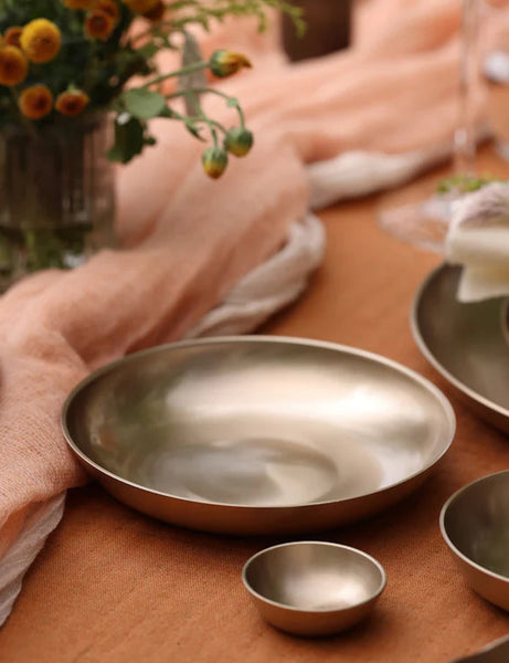 Kansa Dip Bowl (Set of 4) by Fleck