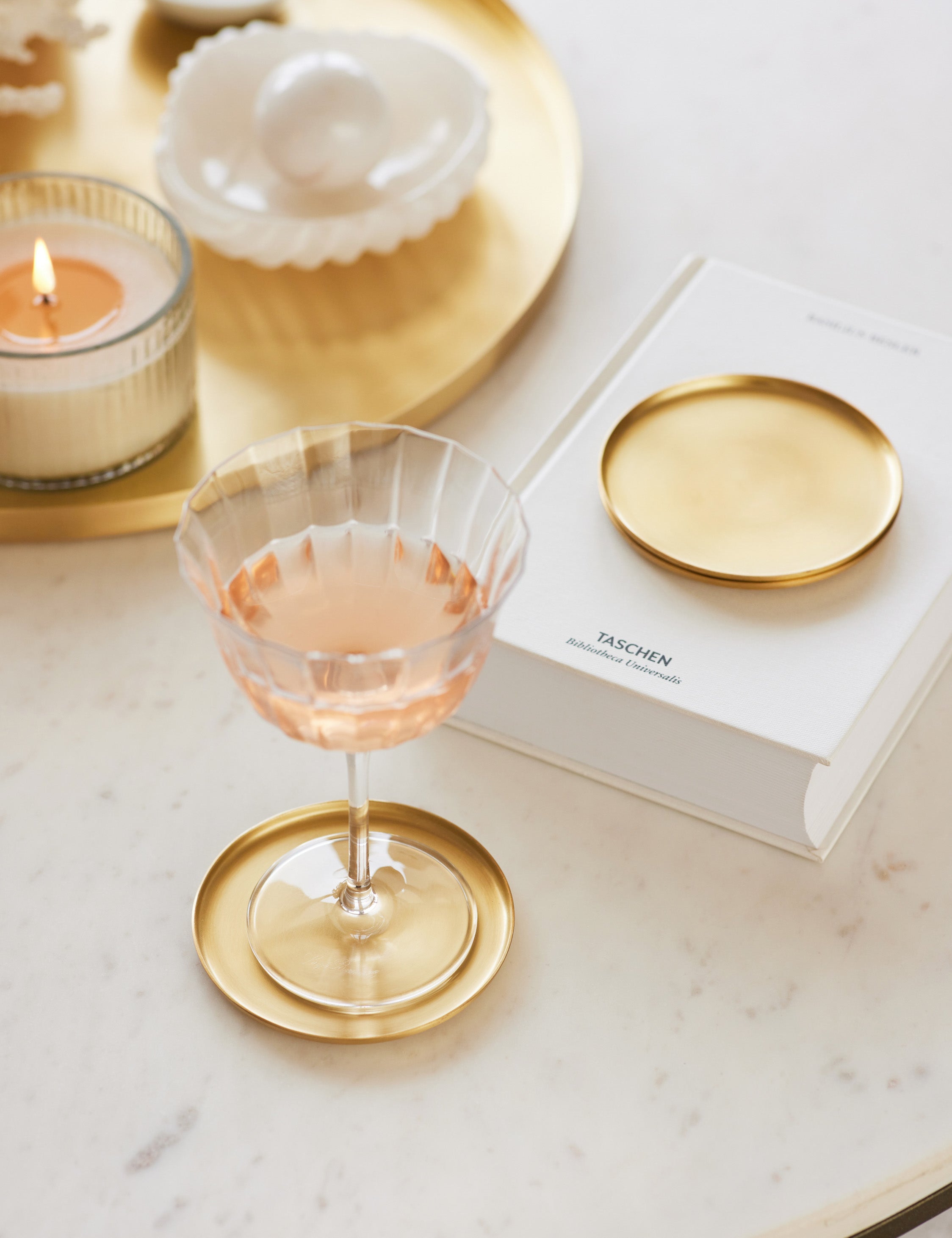 Heirloom Brass Coasters (Set of 4) - Thumbnail 4