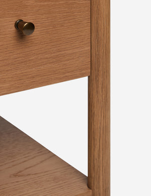 Open Box: Philana Nightstand, Walnut Oak 26