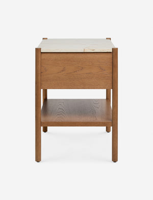 Open Box: Philana Nightstand, Walnut Oak 26