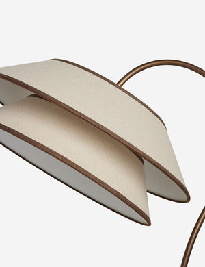 Open Box: Pittman Floor Lamp, Ivory and Toffee