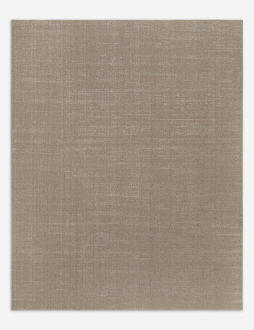 Custom Polina Flatweave Wool Rug, Weathered Oak