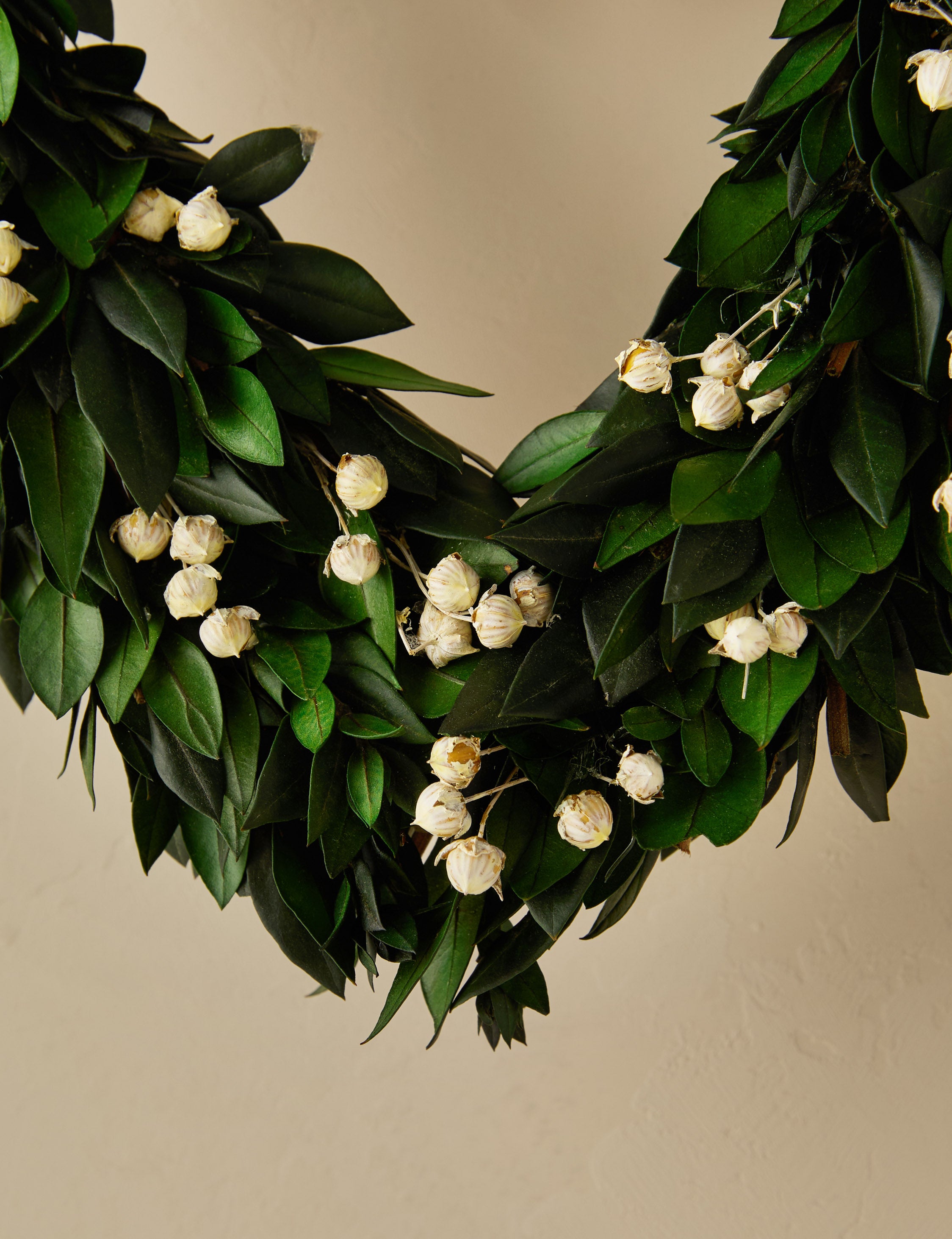 Lulu and Georgia Garden Heart Wreath - Thumbnail 2