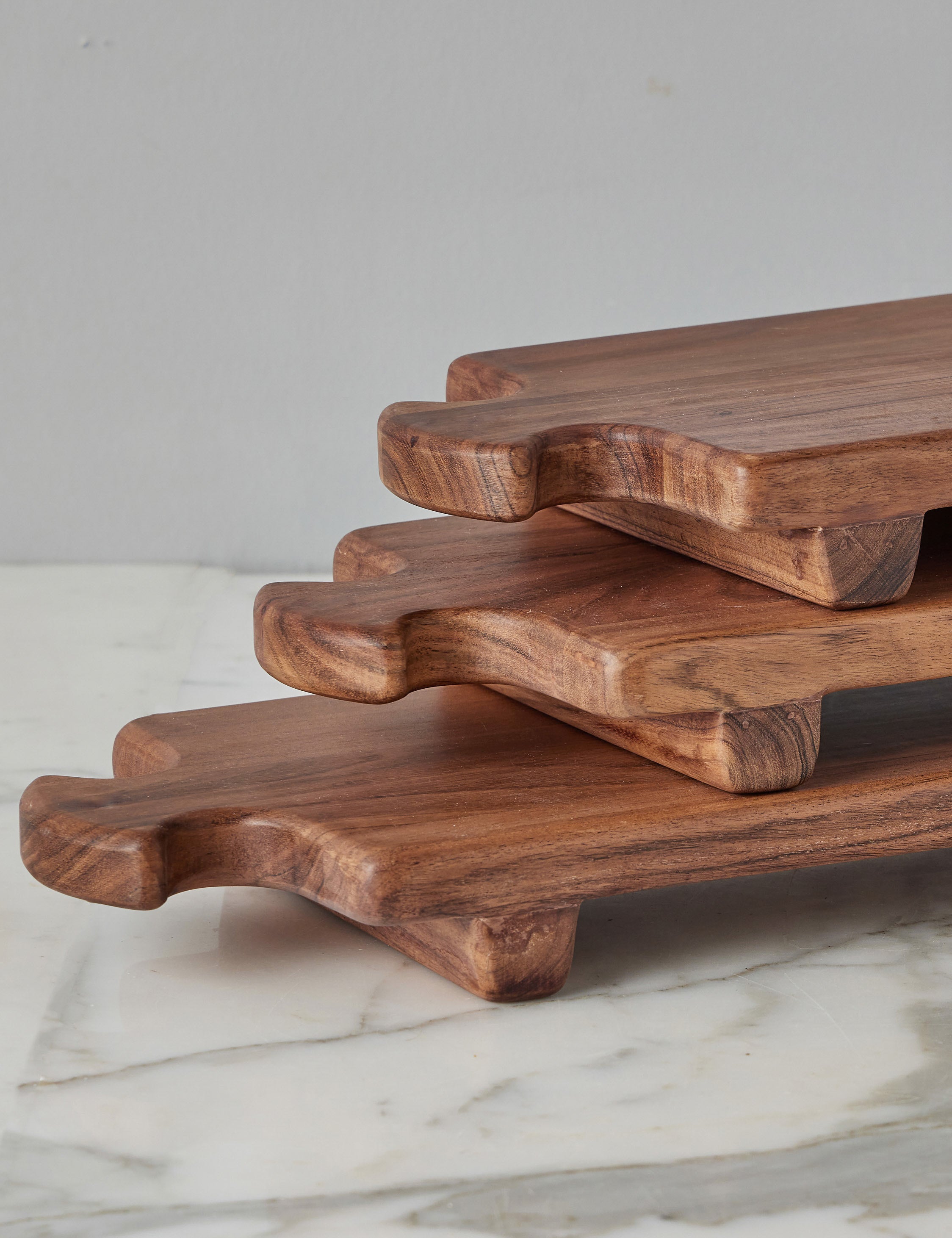 etúHOME Normandy Wood Riser Tray - Thumbnail 5