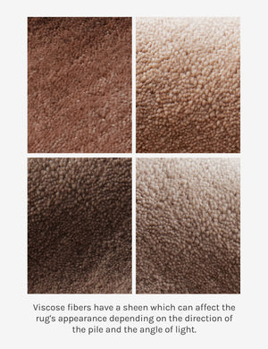 Open Box: Rajaa Hand-Loomed Viscose Rug, Blush by Sarah Sherman Samuel 10' x 14'