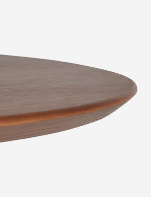 Open Box: Reika Round Dining Table, Chestnut by Sarah Sherman Samuel
