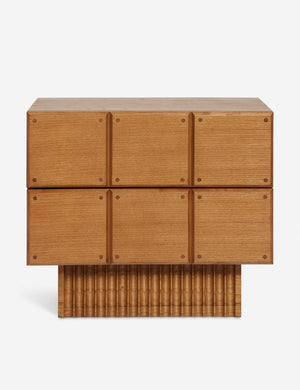 Open Box: Lee Nightstand, Russet by Sarah Sherman Samuel