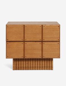 Open Box: Lee Nightstand, Russet by Sarah Sherman Samuel