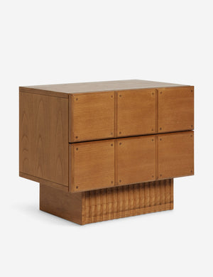 Open Box: Lee Nightstand, Russet by Sarah Sherman Samuel