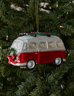 Retro Cruisers Glass Ornaments (Set of 4)
