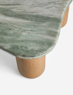 Open Box: Revello Coffee Table, Green Marble