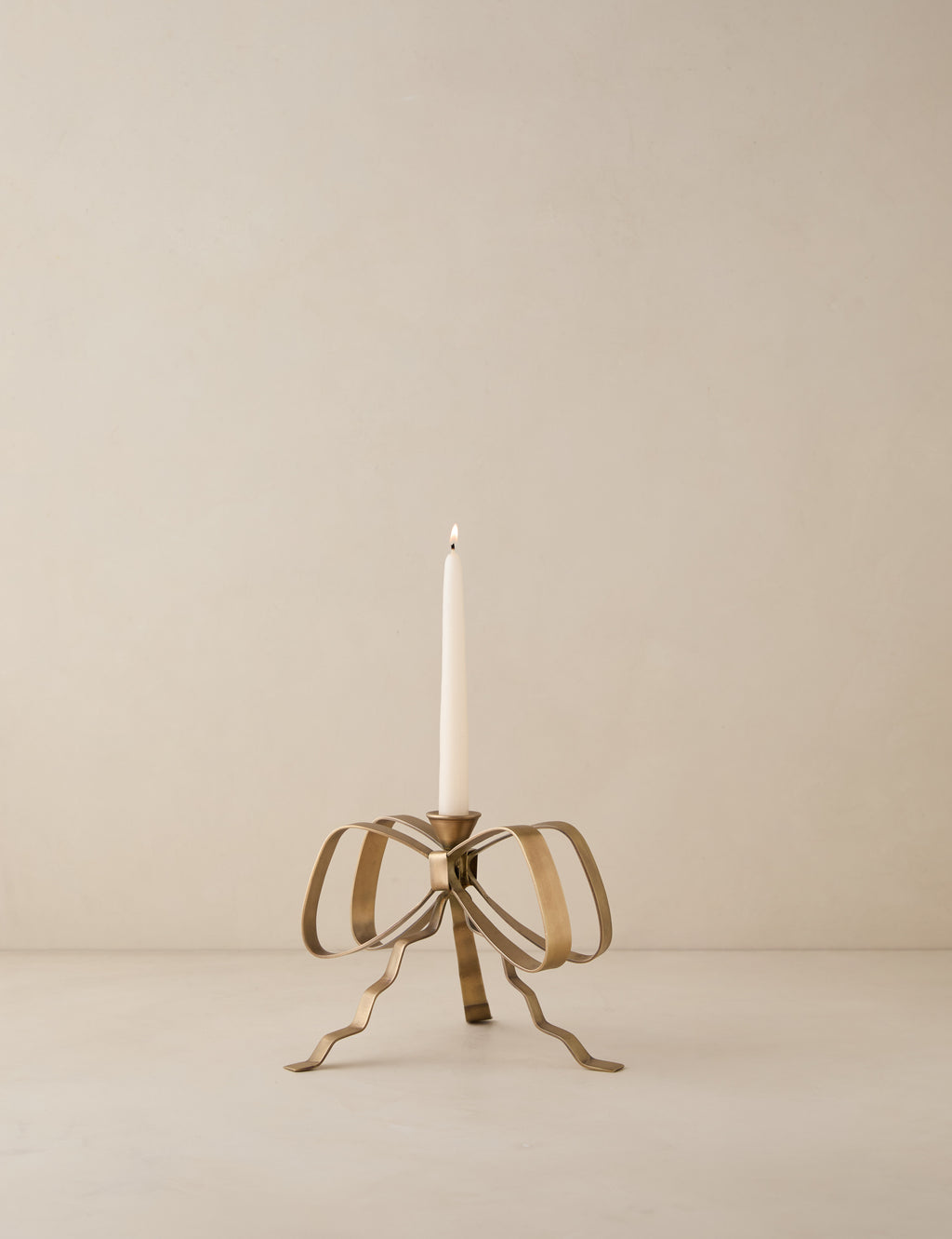 Ribbon Candlestick by Sarah Sherman Samuel