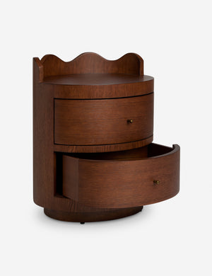 Open Box: Ripple Nightstand, Vintage Brown by Sarah Sherman Samuel