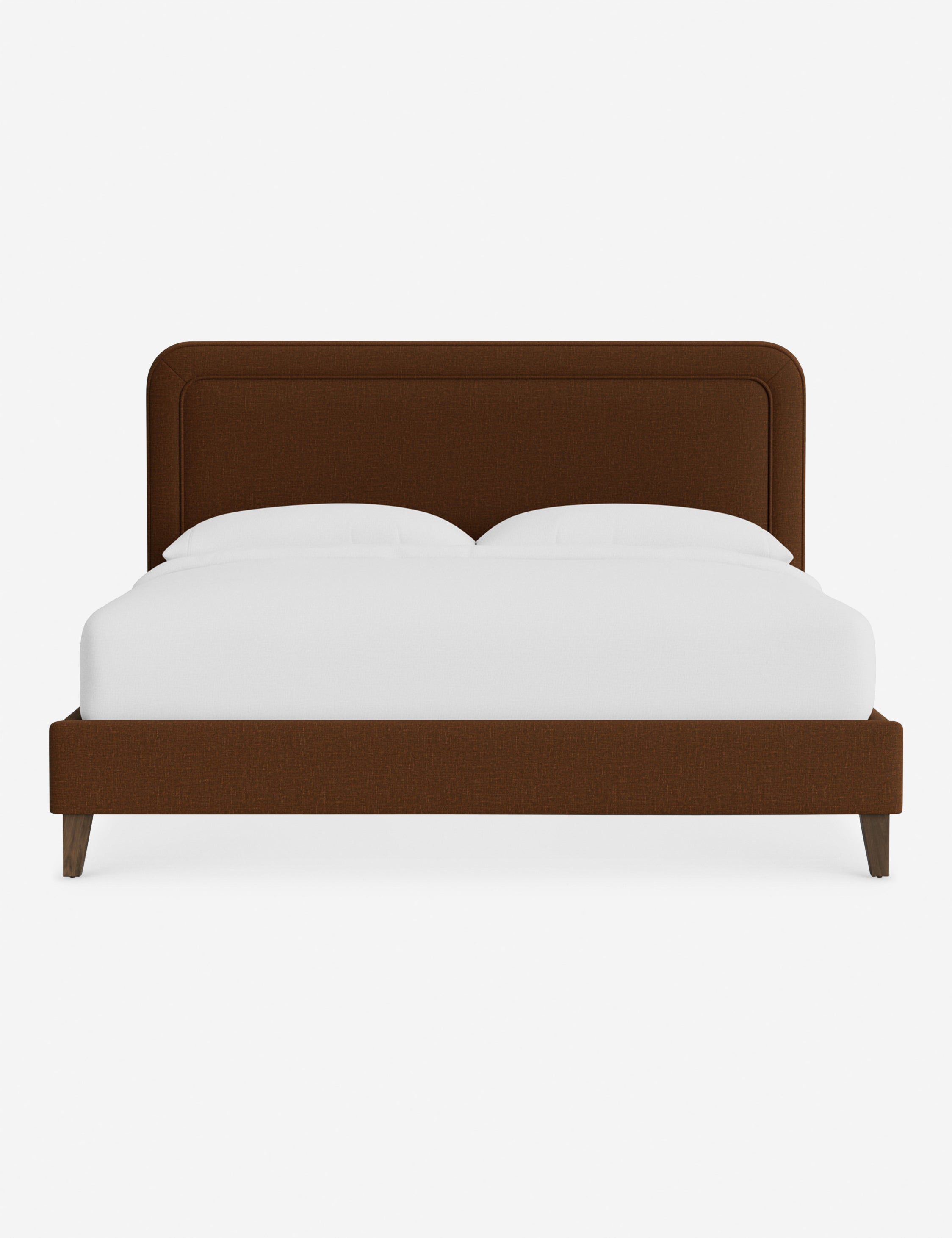 #color::chocolate-performance-linen #size::cal-king #leg-finish::chestnut