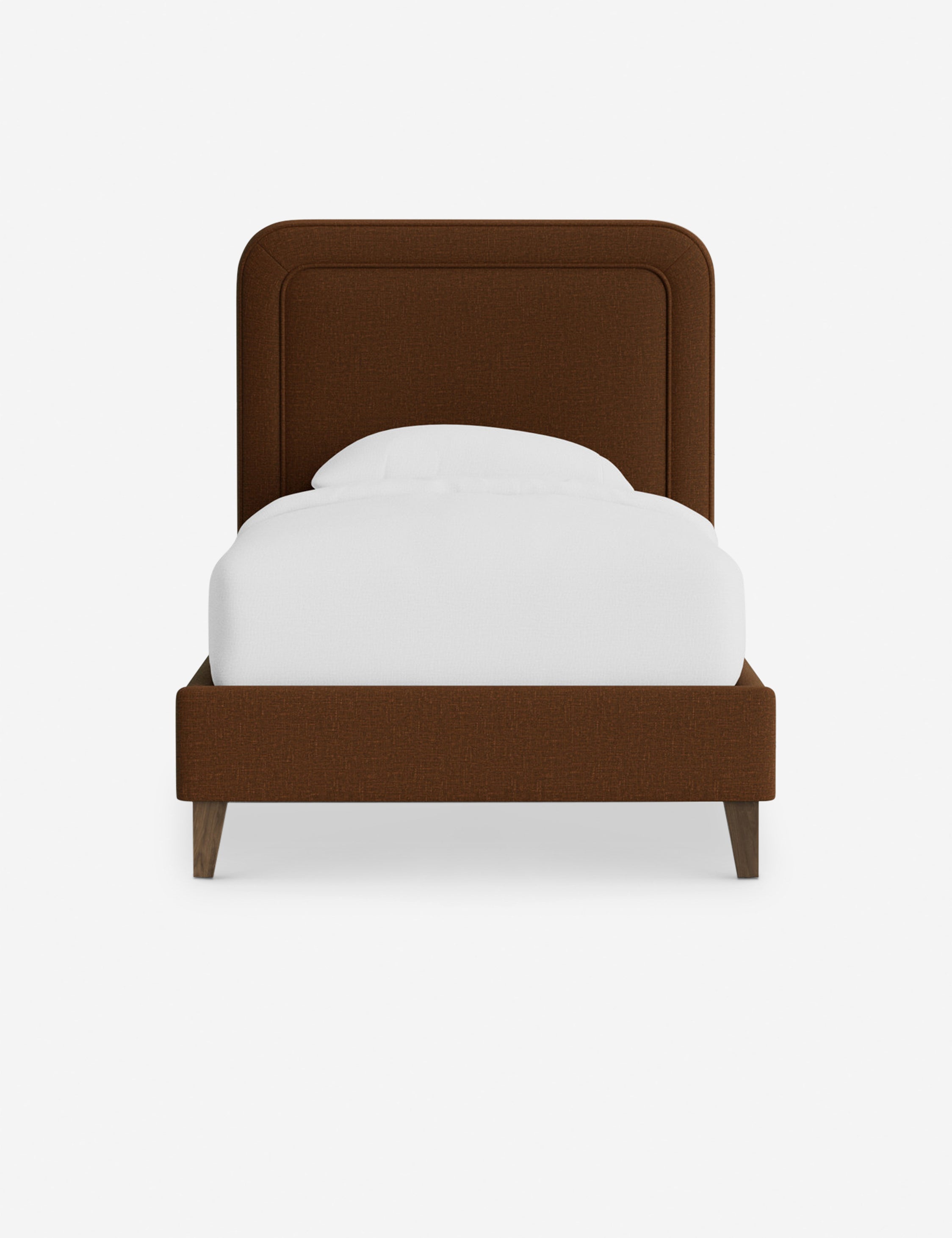 #color::chocolate-performance-linen #size::twin #leg-finish::chestnut