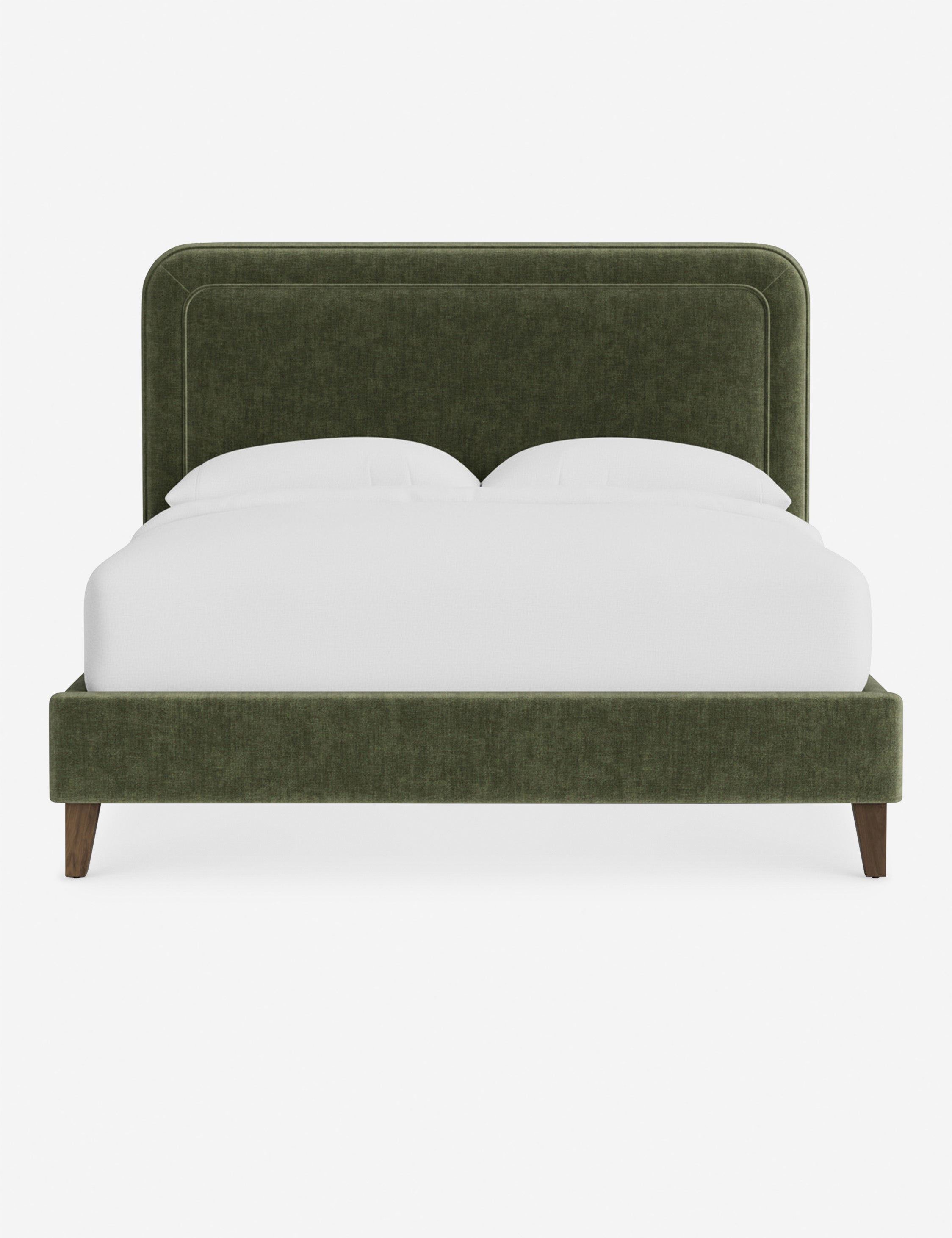 #color::moss-performance-striated-velvet #size::queen #leg-finish::chestnut
