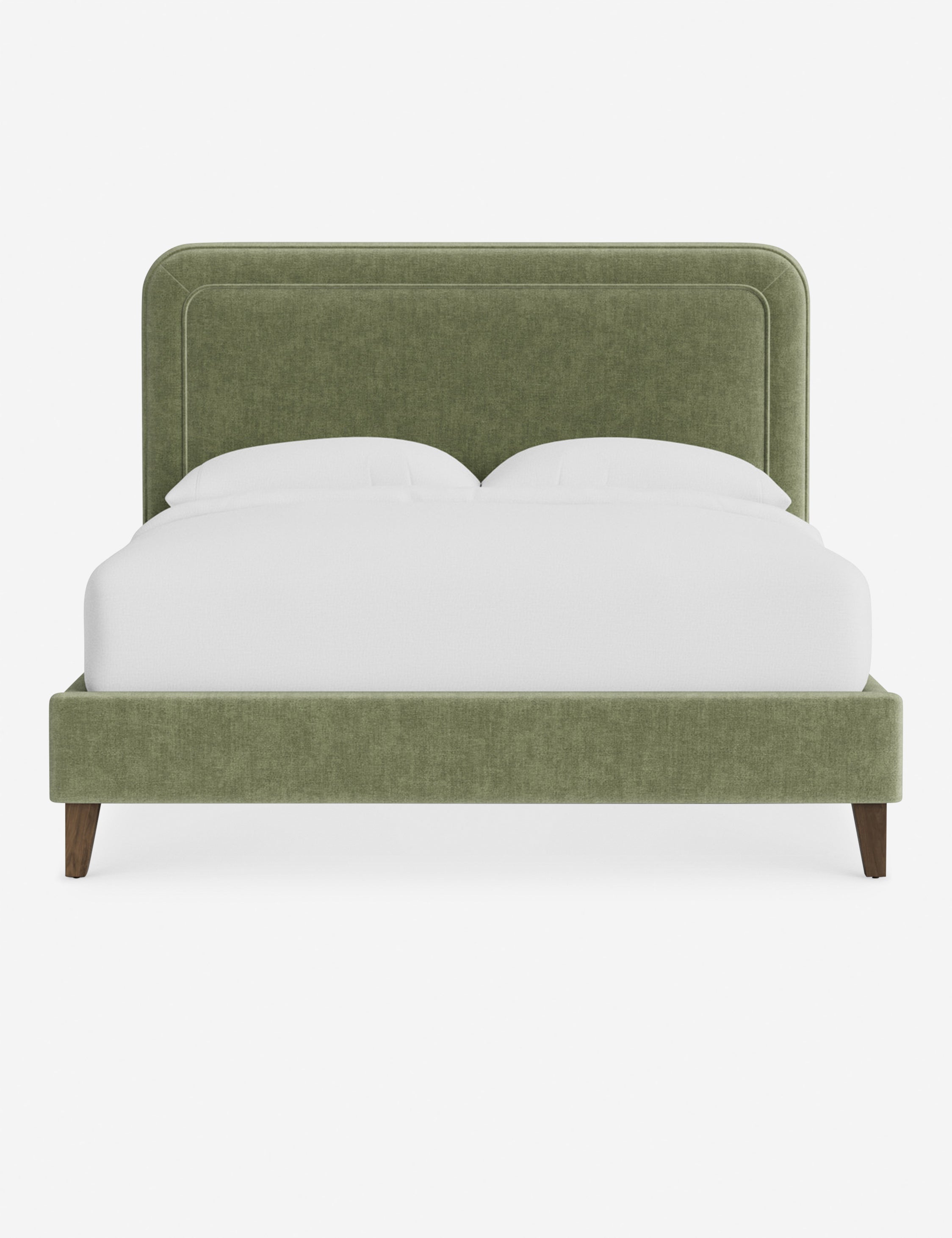 #color::sage-performance-striated-velvet #size::queen #legfinish::chestnut