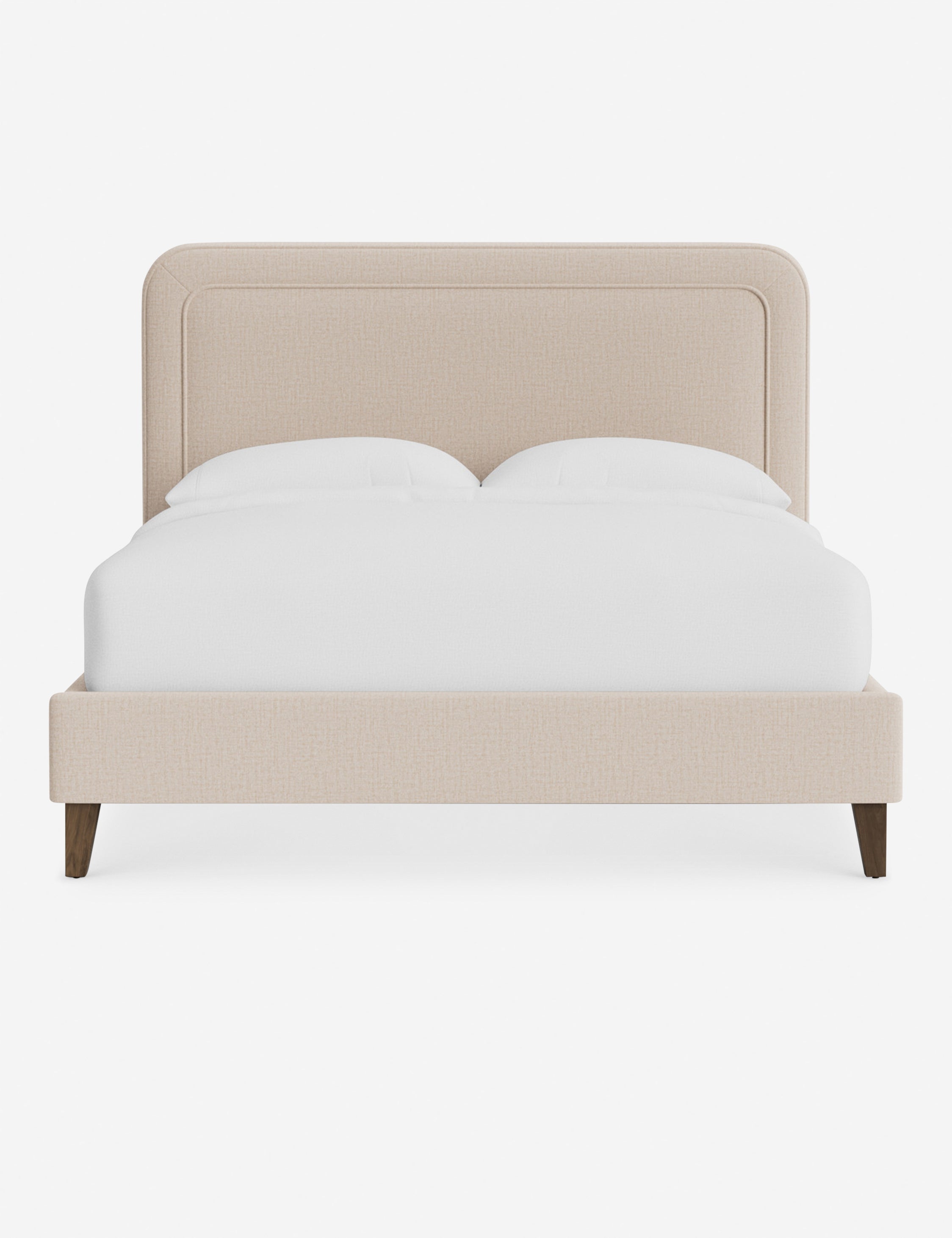 #color::talc-performance-linen #size::queen #leg-finish::chestnut