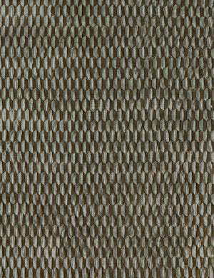 Allegra Velvet Fabric Swatch by Scalamandre, Mineral