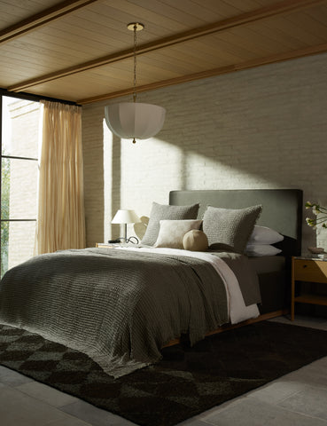 Lenora Textured Cotton Linen Bedding Collection