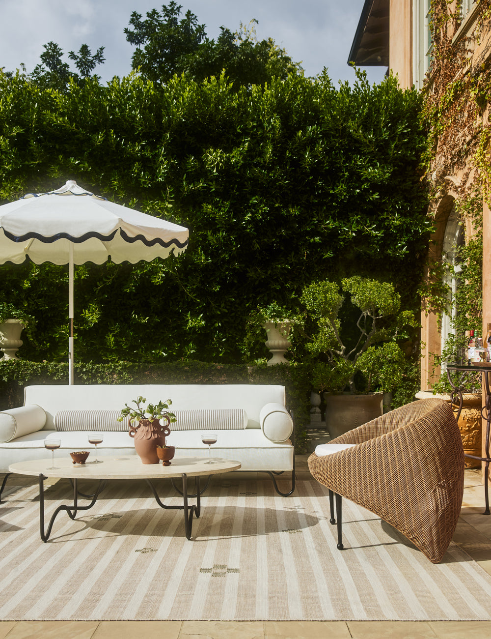 Sherman Raze Rug Orion Handwoven Indoor / Outdoor Rug by Sarah Sherman Samuel
