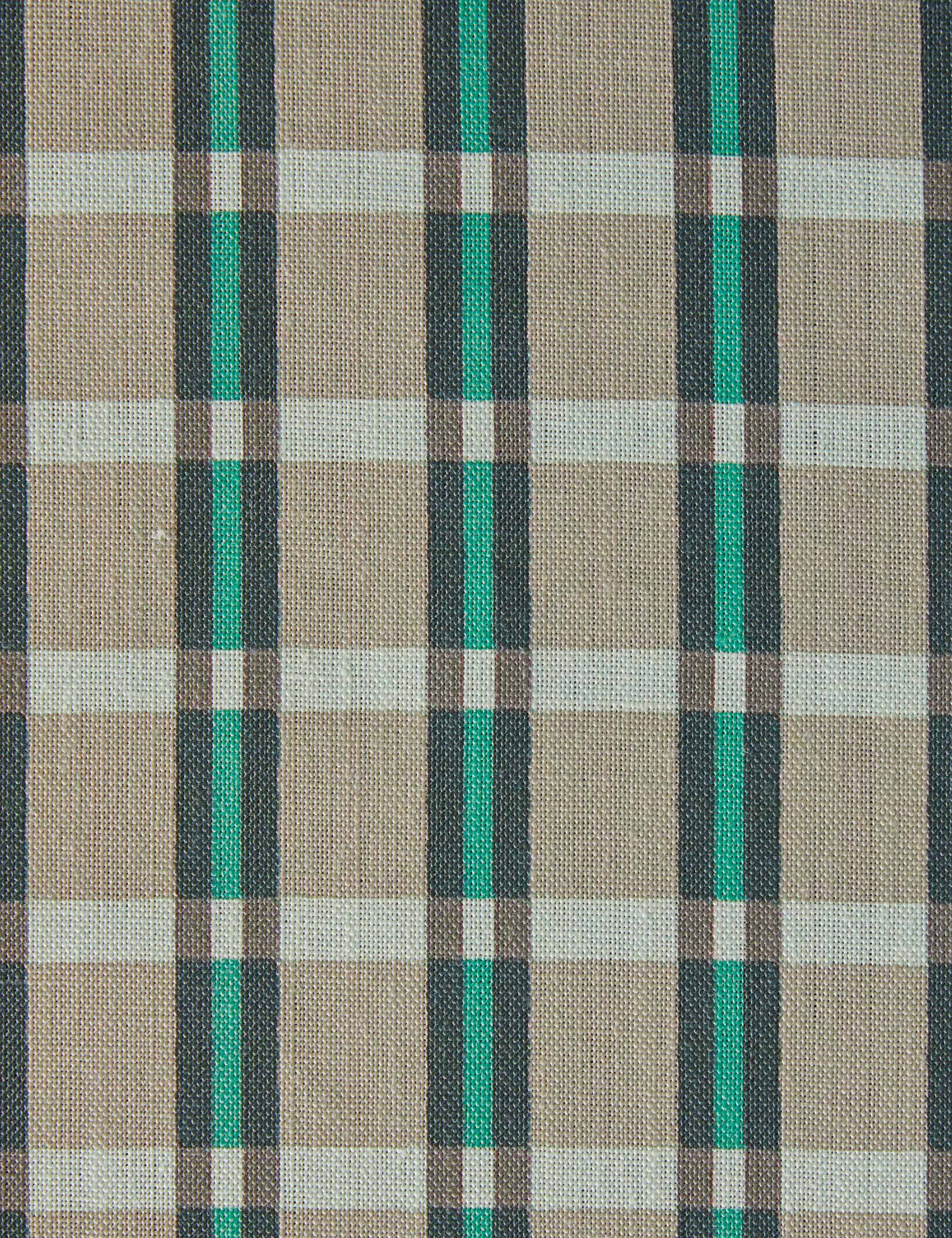 Sadie Linen Fabric Swatch by Annie Coop, Green