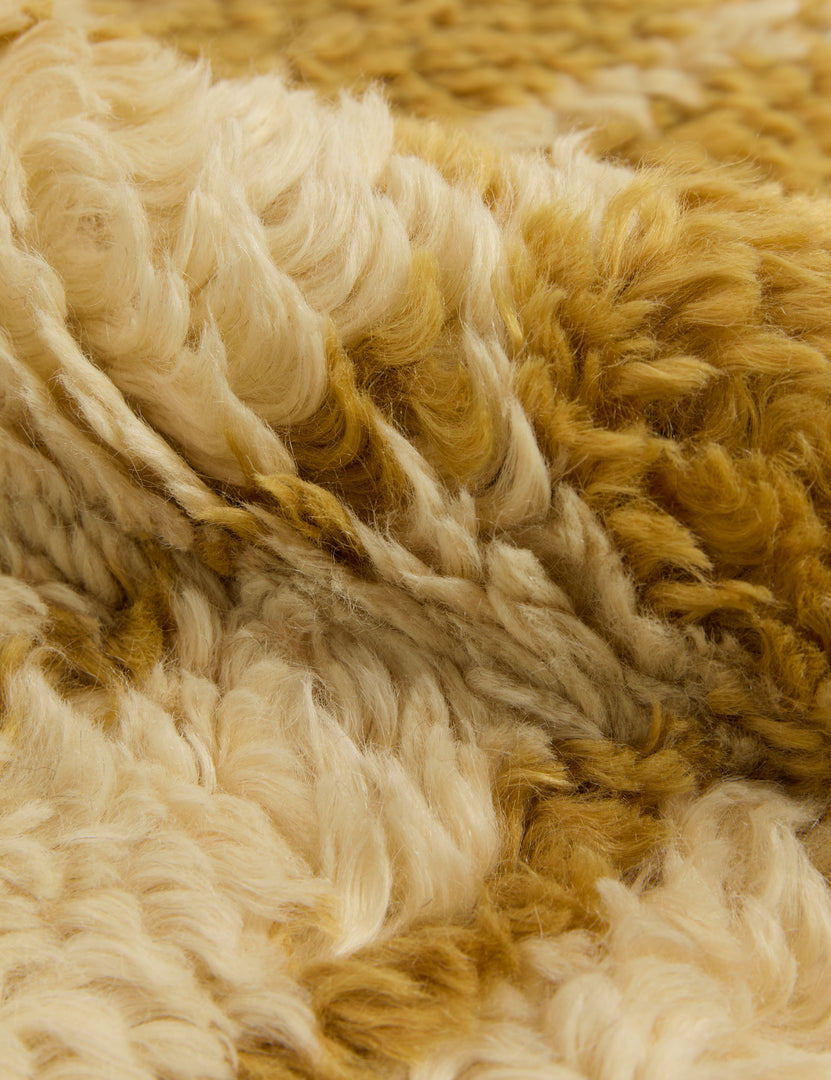 Wool Rag Bhari Hand-Knotted Wool Shag Rug
