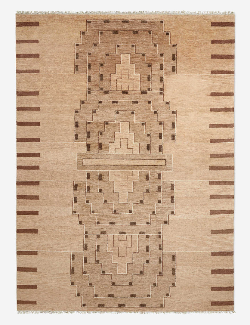 Saffron Hand-Knotted Wool Rug