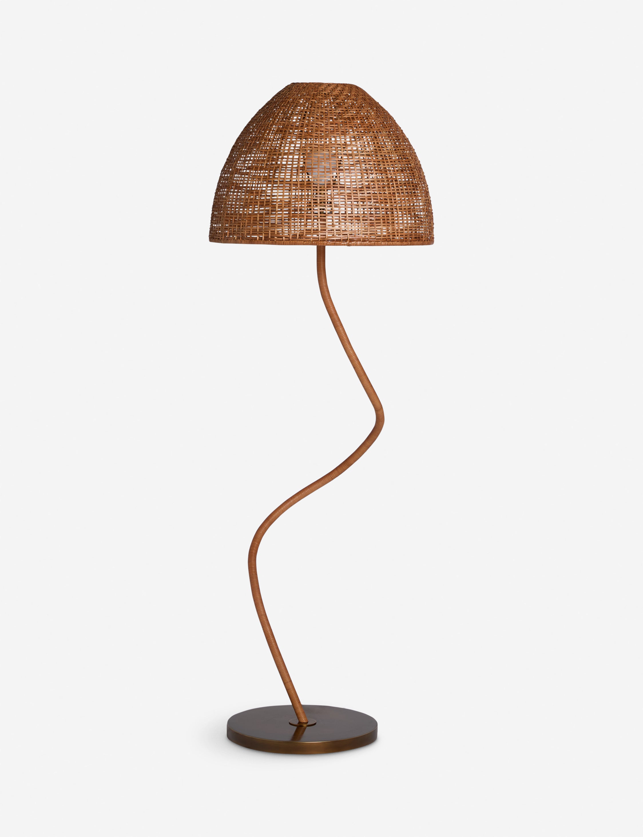 Senara Wicker Floor Lamp