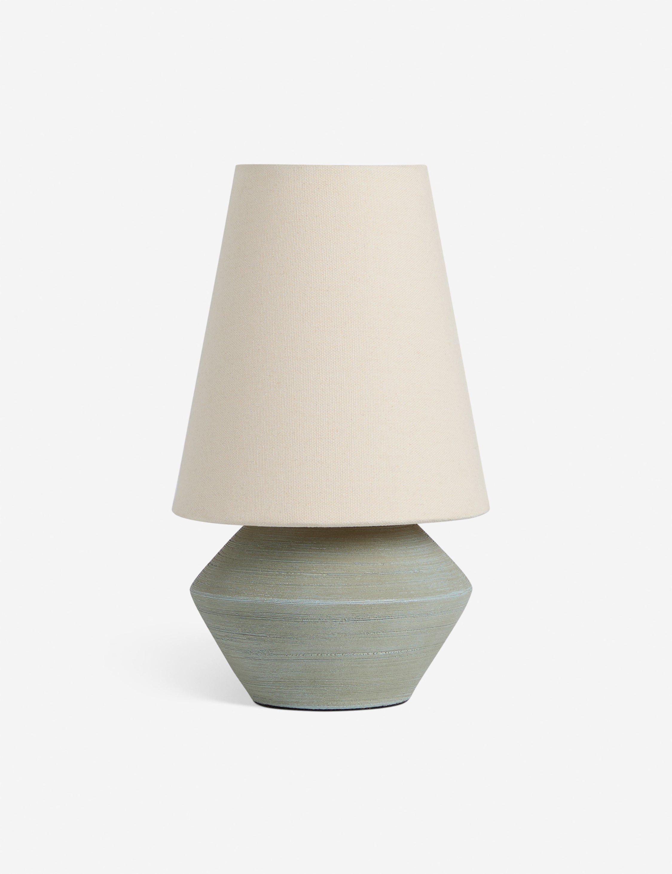 #color::jade | Seri ceramic long shade table lamp