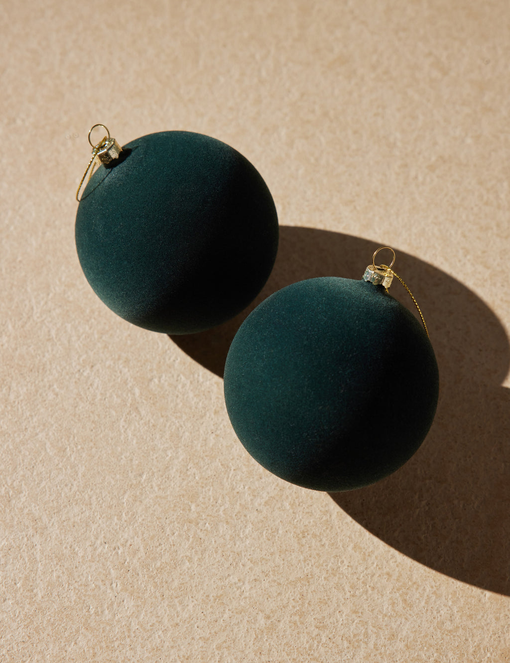 Velvet Ball Ornaments (Set of 2) by Cody Foster and Co