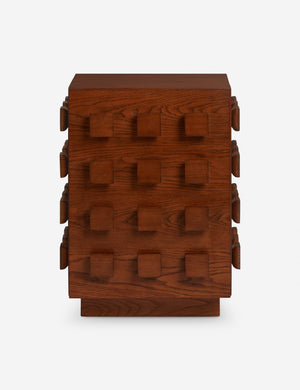 Open Box: Soren Nightstand, Pecan by Sarah Sherman Samuel