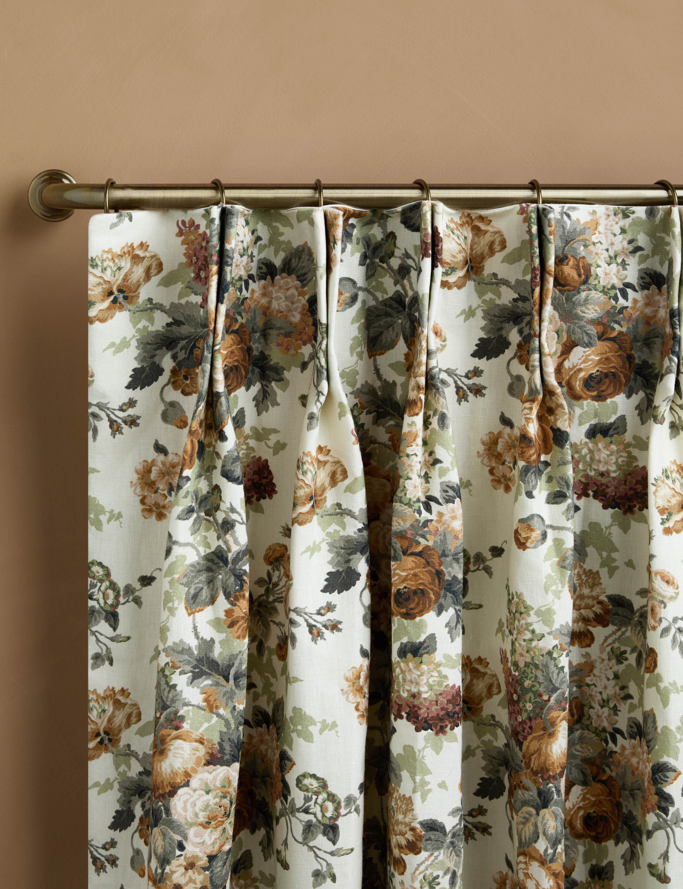 Soter Pleated Linen Curtain Panel