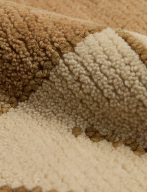 Stansby Hand-Knotted Wool Rug Swatch by Jake Arnold, Natural