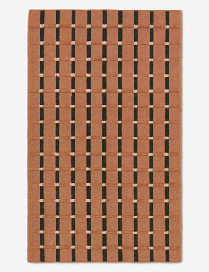 Thara Hand-Loomed Wool Rug Swatch, Blush
