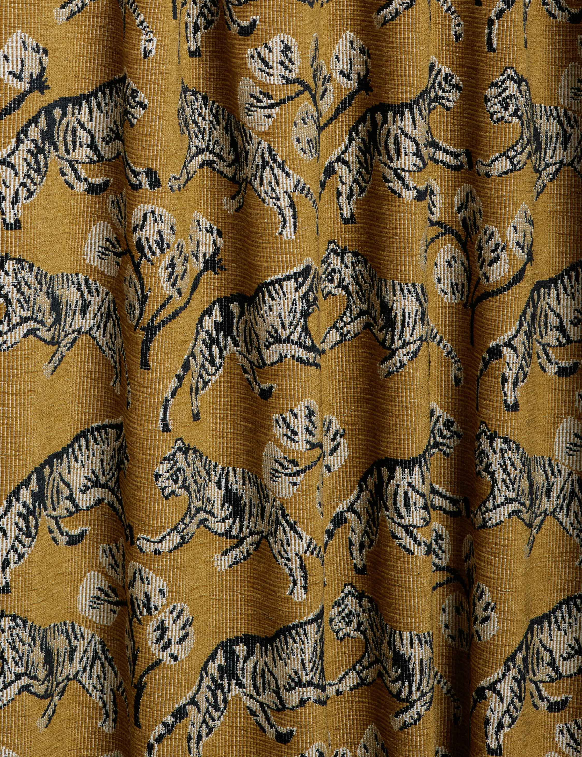 Tiger Jacquard Curtain Panel - Thumbnail 2