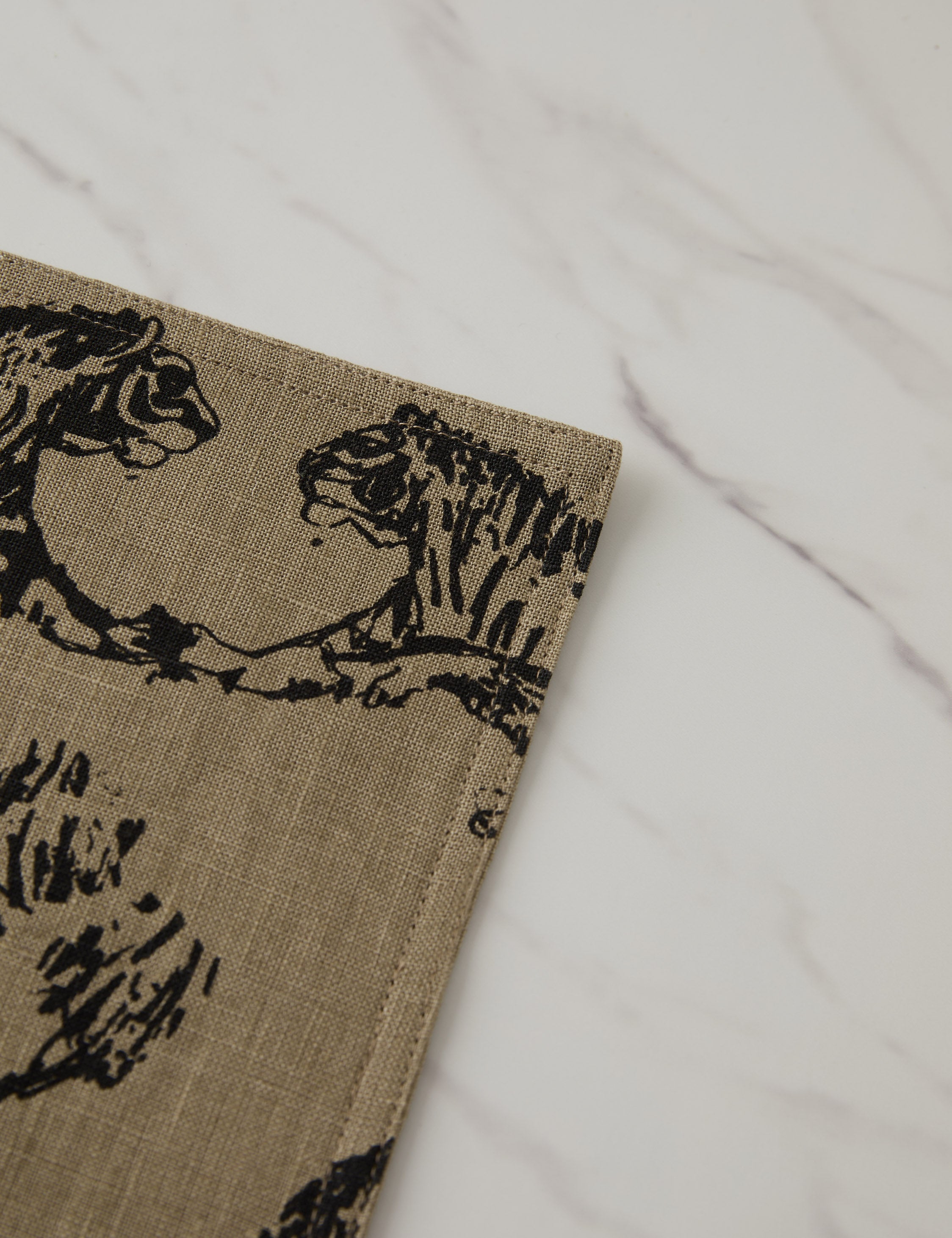 Lulu and Georgia Tiger Linen Placemats - Thumbnail 4
