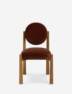 Open Box: Truett Dining Chair, Brandy Velvet