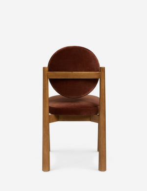 Open Box: Truett Dining Chair, Brandy Velvet