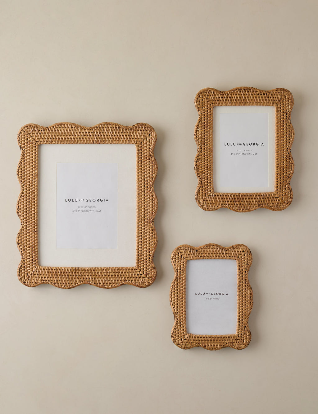 Tyna Rattan Picture Frame (5x7)