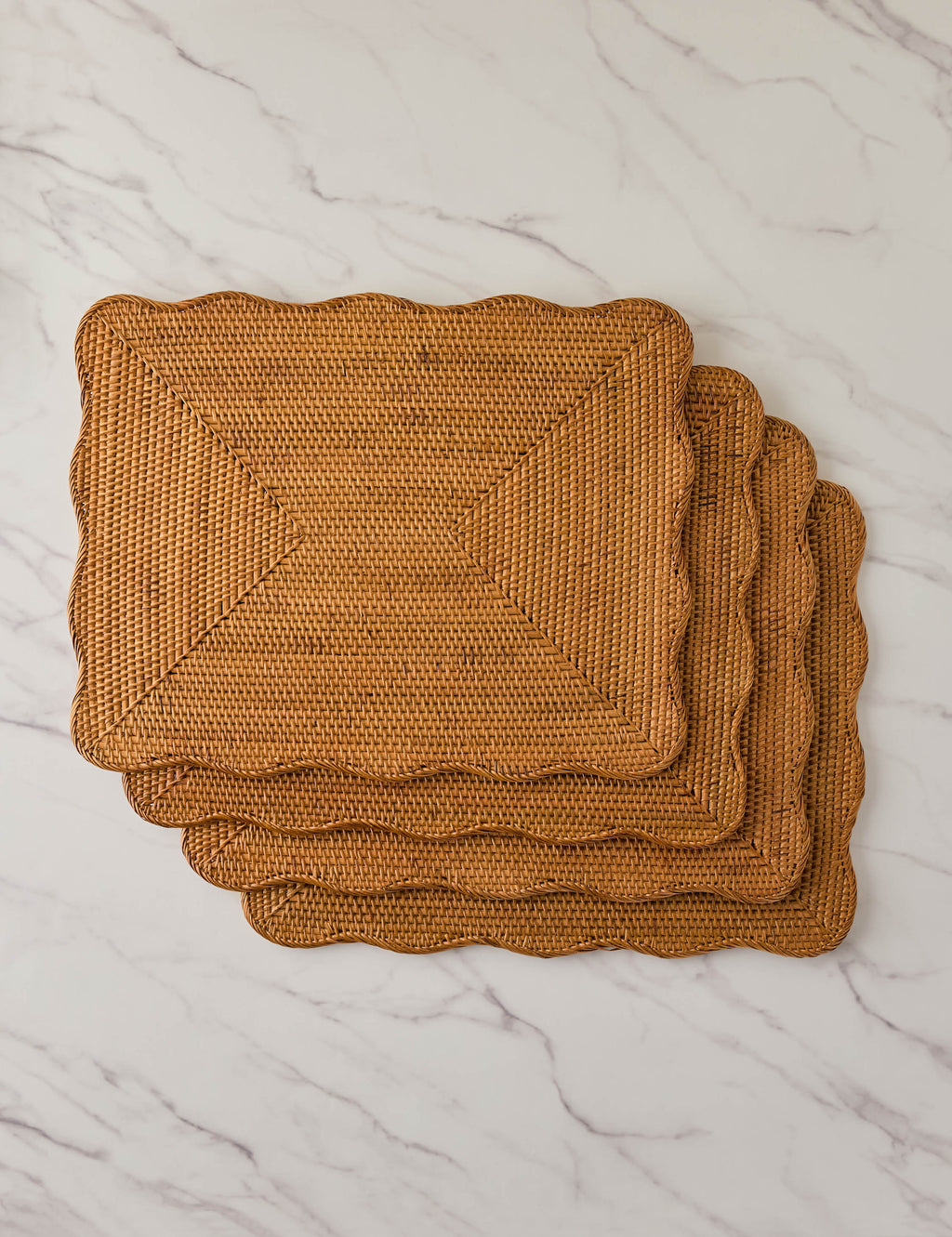 Tyna Rattan Placemats (Set of 4)