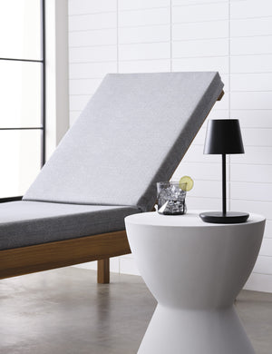 Carla Cordless Table Lamp : Black / Small