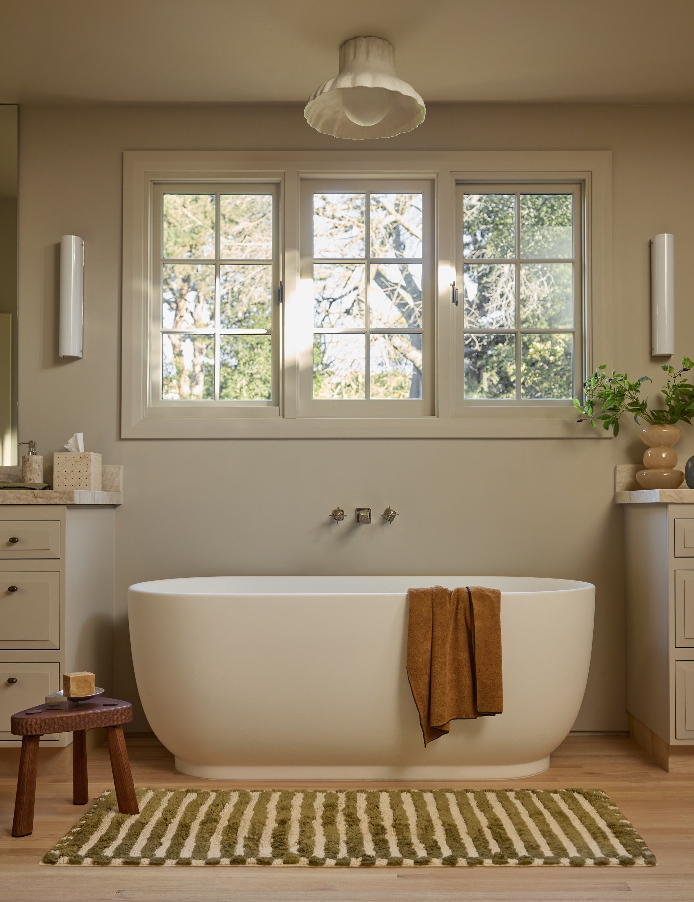 Vela Organic Cotton Bath Mat by Sarah Sherman Samuel