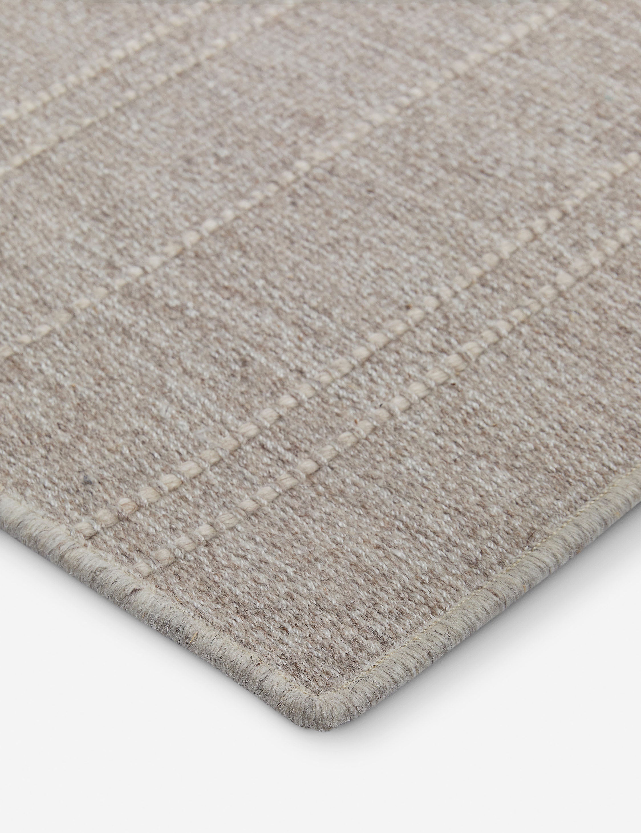 Custom Vellani Flatweave Rug, Canvas Swatch 5.5" x 6"