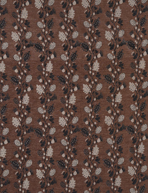 Vini Botanical Jacquard Fabric Swatch by Sarah Sherman Samuel