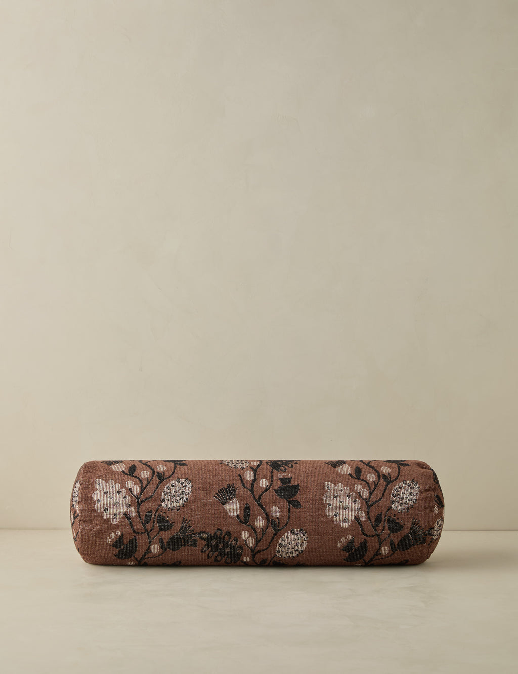 Vini Botanical Jacquard Bolster Pillow by Sarah Sherman Samuel