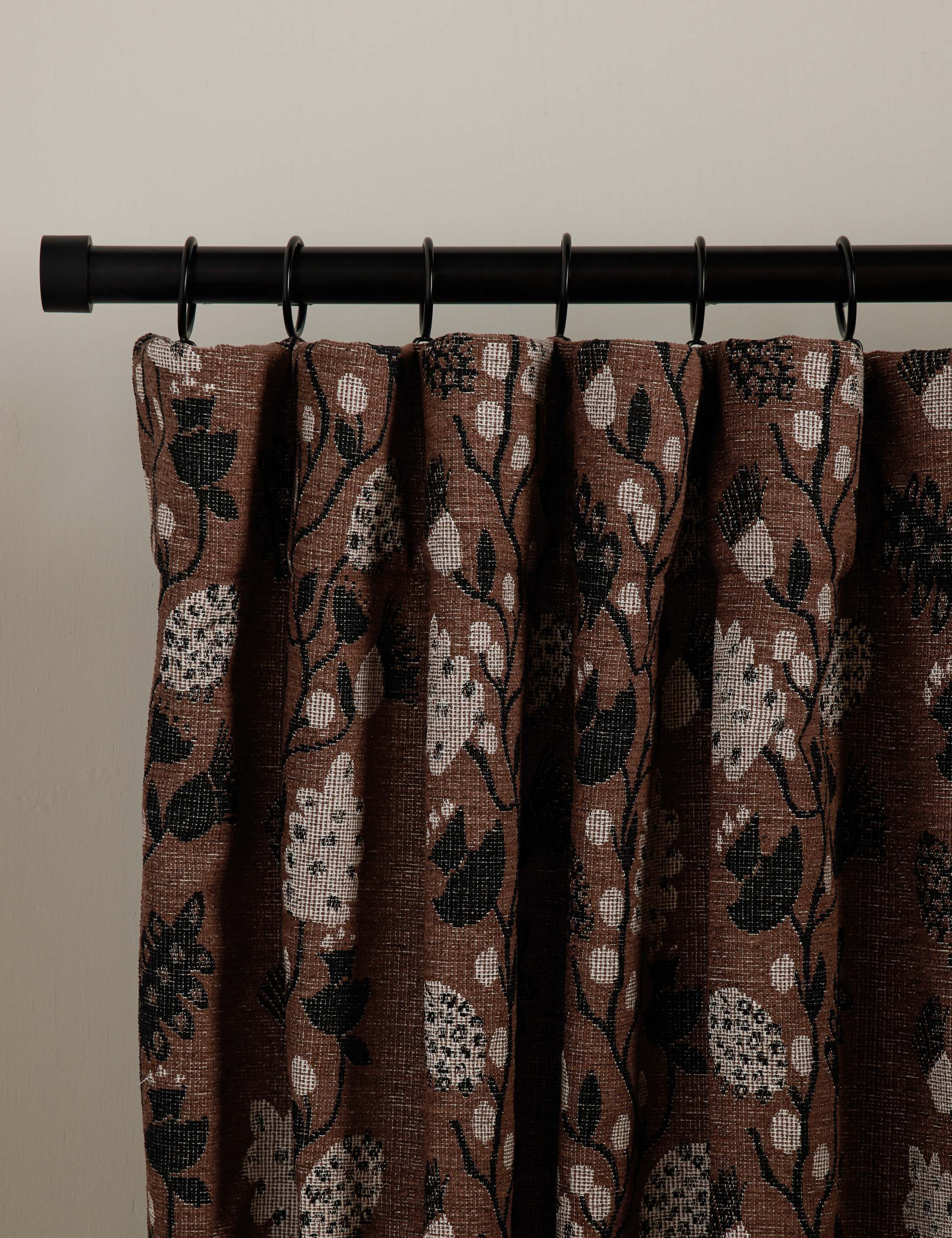 Sarah Sherman Samuel Vini Botanical Jacquard Curtain Panel