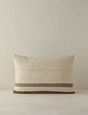 Vintage Lumbar Pillow No. 375, 16