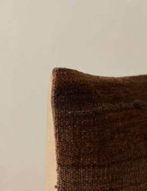 Vintage Lumbar Pillow No. 387, 16